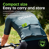 CYCLAMI 26 27.5 29 pouces VTT Chambre à air de vélo en TPU ultra-légère 45mm Valve Presta Super Légère Anti-oxydation