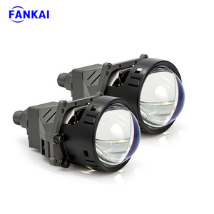 ไฟหน้า LED FANKAI 9+1 คอร์ เลนส์แบบลำแสงคู่ 70W 6000K 30000LM 12V อัพเกรดแบบติดตั้งเพิ่มเติมสำหรับรถยนต์ทั่วไป - Product Image 1
