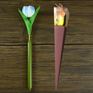 Lampu Malam LED Tulip Berkualitas Tinggi Buket Bunga Buatan Tunggal dengan Kotak Hadiah Romantis untuk Hadiah Valentine, Ulang Tahun, Pernikahan, dan Pesta - Product Image 6
