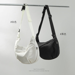 Dumpling <b>Bag</b> Women Large Capacity Waterproof Shoulder <b>Bag</b> For Travel Commuting Casual Fashion Sporty Style - Product Image 5