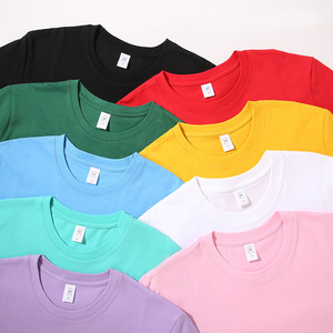 Wholesale Men Tshirt Cotton Summer Blank <strong>Plain</strong> <strong>T-shirt</strong> High Quality Custom Logo Printing Plus Size Men's <strong>T-Shirts</strong> - Product Image 3