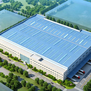 Schwerlast-Stahlkonstruktion Lagerhaus Industrielle Lagerung Wind- und Schneelast-Konform - Product Image 4