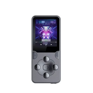 เครื่องเล่น MP3 MP4 โลหะแบบกำหนดเองจากโรงงาน หน้าจอสี ลำโพงในตัว เล่นเพลงแบบไม่สูญเสียคุณภาพ วิทยุ FM สำหรับนักเรียน นักศึกษา และเล่นกีฬา - Product Image 1