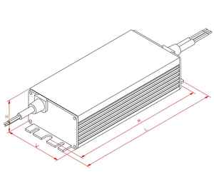 Antron 12V 60W กระแสไฟคงที่3-in-1เอาต์พุตไดรเวอร์ LED แบบเดี่ยวลดแสงรับประกัน5ปี - Product Image 2