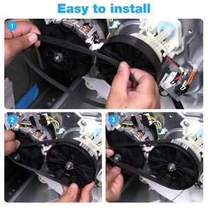 Correa <span class=keywords><strong>de</strong></span> Transmisión para Lavadora WH01X27538, Repuesto para Lavadora, Reemplaza WH01X27538-50PK 4587903 AP6328256 PS12299369 EAP12299369 - Product Image 5