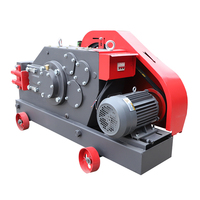 Machine à couper les barres d'armature en métal électrique 4-28 mm avec moteur et engrenage, coupe à froid, haute productivité