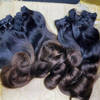 12A paquets de cheveux humains de temple de cheveux vierges indiens non transformés en gros paquets de cheveux vierges bruts non transformés bouclés indiens