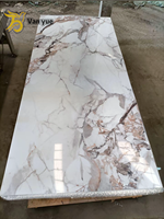Marbre UV le moins cher, Piedra 1220*2440*3mm, écologique, adapté au salon