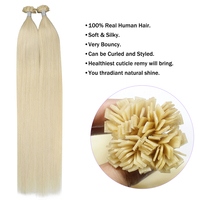 Extensions de cheveux humains vierges non traités, personnalisées en usine, nouvelles 2026, Itip UTip Nano Rings Microlink Feathers Crochet