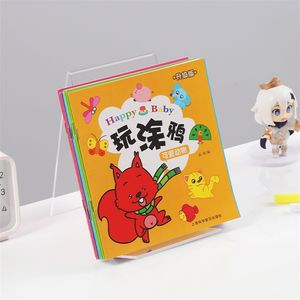 Présentoir acrylique transparent porte-album photo produit présentoir échantillon étagère produit incliné pendule table - Product Image 3