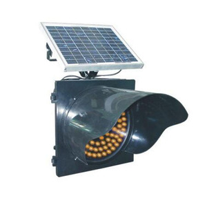 Venta al por mayor de tráfico de energía Solar amarillo intermitente luz de advertencia - Product Image 1