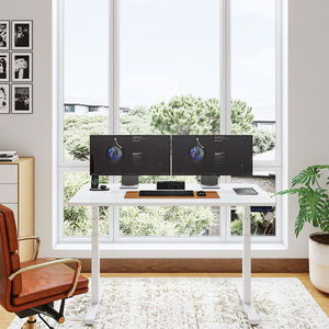 Escritorio Ergonómico Personalizado, Saludable y Beneficioso, Ajustable en Altura, de 3 Etapas, con Motor Eléctrico Doble, Elevación Automática, para Oficina y Computadora - Product Image 4