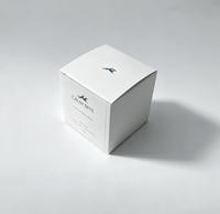 Boîte d'emballage cosmétique en carton recyclé écologique imprimée sur mesure avec finition gaufrée pour les marques de soins pour animaux de compagnie