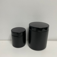 Flacon vide en gros 4oz 100 pilules pour suppléments sportifs, isolat de protéines de lactosérum au Ganoderma Lucidum, 500ml 300ml, avec bouchon à vis noir