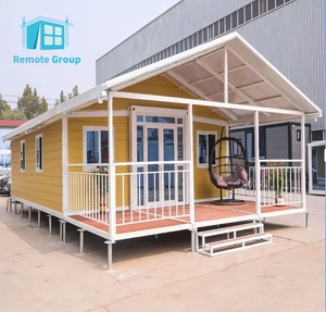 Nouveau modèle de maison conteneur préfabriquée mobile et extensible de 20 pieds, moderne, avec 2, 3, 4 ou 5 chambres, villa préfabriquée, maison portable - Product Image 3