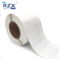 Muestras gratis seguridad antirrobo ISO18000 6C UCODE 9 RFID etiqueta UHF Etiqueta de joyería