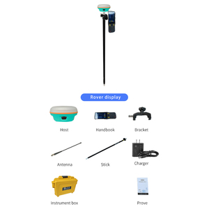 เสาอากาศนำทาง GPS/GNSS แบบอินเนอร์เชียล Qianxun Star Moment A100 ระดับมืออาชีพ พร้อมระบบ RTK สำหรับสถานีวิทยุในตัวสำหรับการวัด - Product Image 6