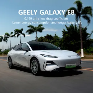 Geely Galaxy E8 2024 Novo veículo elétrico com tração nas 4 rodas, veículo totalmente novo, versão Honor 665KM de alto desempenho