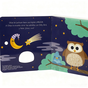 Libri Tattili Personalizzati per Bambini, <span class=keywords><strong>Libro</strong></span> Sonoro Musicale con Animali Carini, Produzione e Stampa di Libri Tattili e Audio - Product Image 2