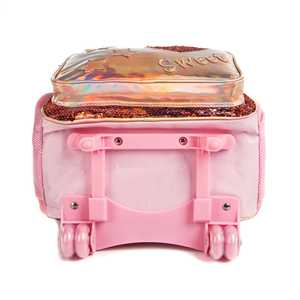 Zaini <span class=keywords><strong>per</strong></span> Ragazze con Set di Valigie Trolley in Plastica con Paillettes, Set da Viaggio, Zaino Trolley Scolastico <span class=keywords><strong>per</strong></span> Bambini e Ragazzi - Product Image 5