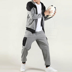 ชุดวอร์มหรูหราของผู้ชายชุดออกกำลังกายผ้าฝ้าย100% สำหรับฤดูหนาวสินค้ามาแรง - Product Image 3