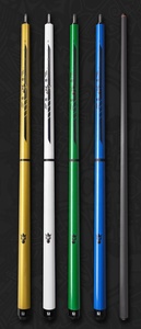 Queue de billard Little Monster Uni-Lock Quick 3 pièces en fibre de carbone avec joint central, poignée lisse BK3, pointe dure de 13 mm, pour break et saut - Product Image 2