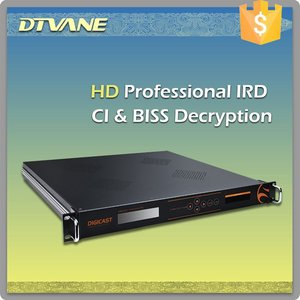 Télévision numérique IRD HD L IRD Professionnel Tuner ou ASI en MPEG2 MPEG4 AVC H.264 décodeur CI BISS décryptage IRD - Product Image 3