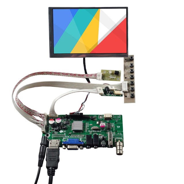 Ips Lcd Display With Hd-Mi Vga 2Av Usb Lcd Controller Board 5.6Inch Ltd056Et3A 1024X600 Small Lcd Display