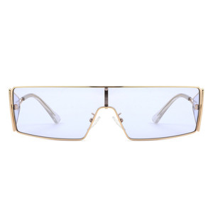 Vortex - Lunettes de soleil rectangulaires rétro enveloppantes carrées à la mode - Product Image 6