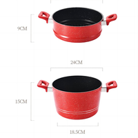 Cuisine essentielle: cuiseur à couscous en aluminium antiadhésif avec une distribution uniforme de la chaleur