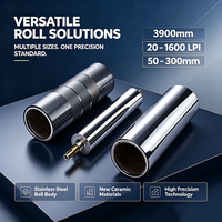 Cylindre d'impression flexographique Apex International de haute qualité, rouleau anilox en céramique
