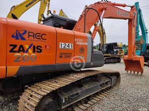 HITACHII ZX200-3 utilisé sur chenilles pelle rétrocaveuse hydraulique pelleteuse Japon Original 20 tonnes capacité bas prix moteur noyau composant - Product Image 6