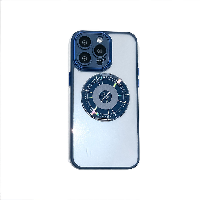 Wholesale 360 Rotation Wireless Charging Shell Magnetic Shockproof Fashion Luxury New Designer Phone case for iPhone 13