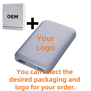 Sạc dự phòng mini 5000mAh, pin Li-Polymer cao cấp, sạc không dây nhanh 15W, 2A Type-C, từ tính, kích thước nhỏ gọn dành cho <span class=keywords><strong>iPhone</strong></span> 16 Pro Max - Product Image 3