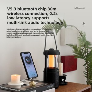 <span class=keywords><strong>MIFA</strong></span> LYRA RGB LED Portable de haute qualité pour haut-parleur Bluetooth atmosphère Camping Subwoofer pour édition Collector Audio extérieur - Product Image 4
