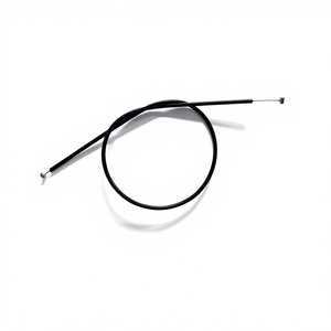 Cable de la cubierta del motor para BMW X5 E53, 51238402615, negro, pieza de repuesto para reparación - Product Image 2