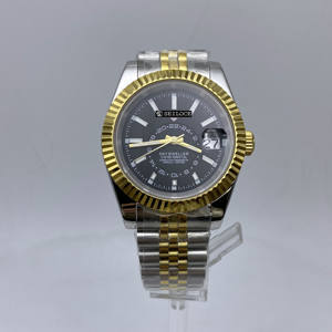 Relojes Mecánicos Automáticos de Lujo para Hombre, con Logotipo Personalizado OEM, Movimiento Japonés NH35, Resistentes al Agua, de Acero Inoxidable, para Buceo - Product Image 1