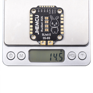 Venta Caliente JHEMCU RuiBet 45A 3-6S Lipo BLHELI_S J_H_15.HEX 4en1 ESC sin Escobillas Compatible con Dshot600 30.5mm RC FPV Drones DIY 14.5g - Product Image 6