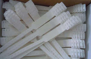 Pulsera de Identificación de <span class=keywords><strong>PVC</strong></span> Impermeable para <span class=keywords><strong>Hospital</strong></span>, con Logotipo Personalizado, para Uso del Paciente - Product Image 3