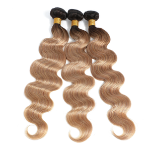 Extensioni di Capelli Umani Biondo Miele, Ondulati, 1 3 4 Fasci di Capelli Brasiliani 100% Remy, Offerta Speciale - Product Image 2