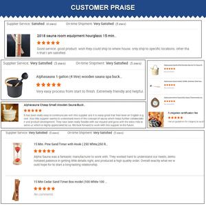 <span class=keywords><strong>Sablier</strong></span> de 15 <span class=keywords><strong>minutes</strong></span> pour accessoires de sauna - Product Image 6