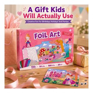 Retail Craft Gift Box Covers Princess Dinosaur Forest Sports Themes Eco-Friendly <b>UV</b> Printed No <b>Paint</b> Handmade Activity for Young - Product Image 4