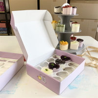 Wholesale Cake Packaging Paper Box Custom Logo Mailer Box Packing Boxes for Sweet Cake Packing