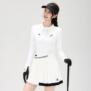 Automne/<span class=keywords><strong>hiver</strong></span> vêtements de <span class=keywords><strong>golf</strong></span> pour femmes polo à manches longues doux et confortable vêtements de sport de loisirs de plein air - Product Image 4