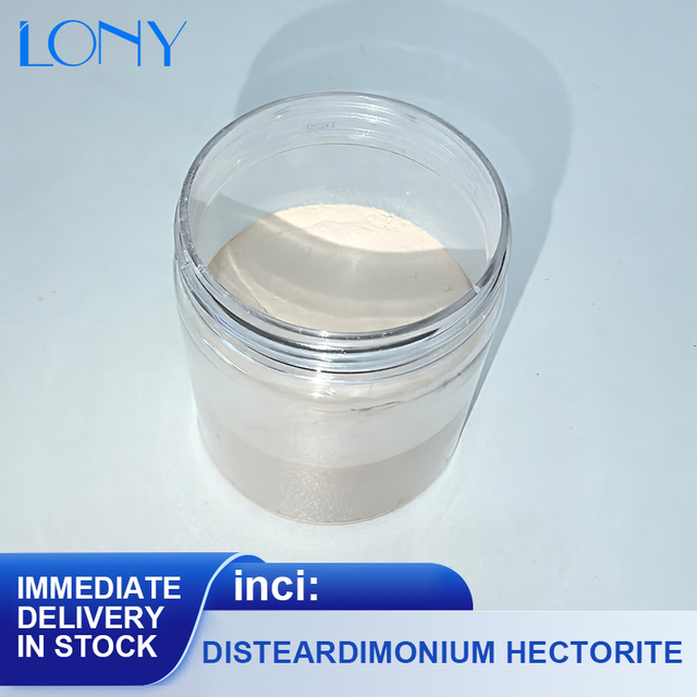 Rheology Additive Disteardimonium Hectorite Powder Oil Soluble Thickener 100% Pure Cosmetic Raw Material for Makeup Skincare