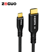 Câble 8K Type C vers HDMI Convertisseur TYPE C vers HDMI pour connecter le téléphone à la télévision Prise en charge HDTV 8K/60HZ 48Gbps type c hdmi