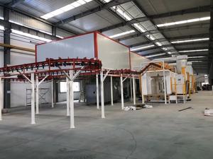 Tốc độ cao lưỡi loại trên không đường ray liên tục móc đi qua dây xích bắn nổ máy - Product Image 2