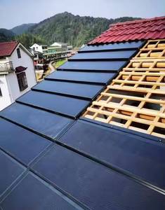 แผงโซลาร์เซลล์ Hanwa 95W/100W/105W/110W แบบสองหน้า (Bifacial) เทคโนโลยี PERC กระจกสองชั้น (Double-Glass) กระจกนิรภัย (Tempered Glass) ฟิล์มบาง (Thin-Film) ประสิทธิภาพ 21.5% สีดำทั้งหมด (All Black) รูปทรงแบน (Flat) สำหรับหลังคา BIPV รุ่น ZIXI - Product Image 5