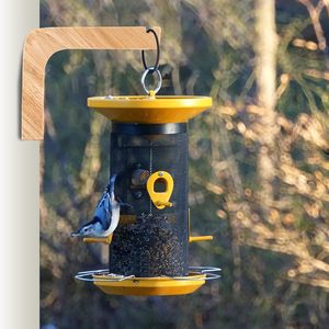 Crochets muraux en bois cintres de plantes suspendus muraux d'intérieur pour jardinières lanternes support de fleur carillons éoliens bois Burly - Product Image 6