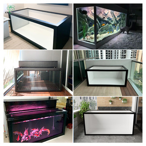 Bassin pour poissons Koi, aquarium avec verre ultra-blanc double couche, design silencieux, grande taille - Product Image 3